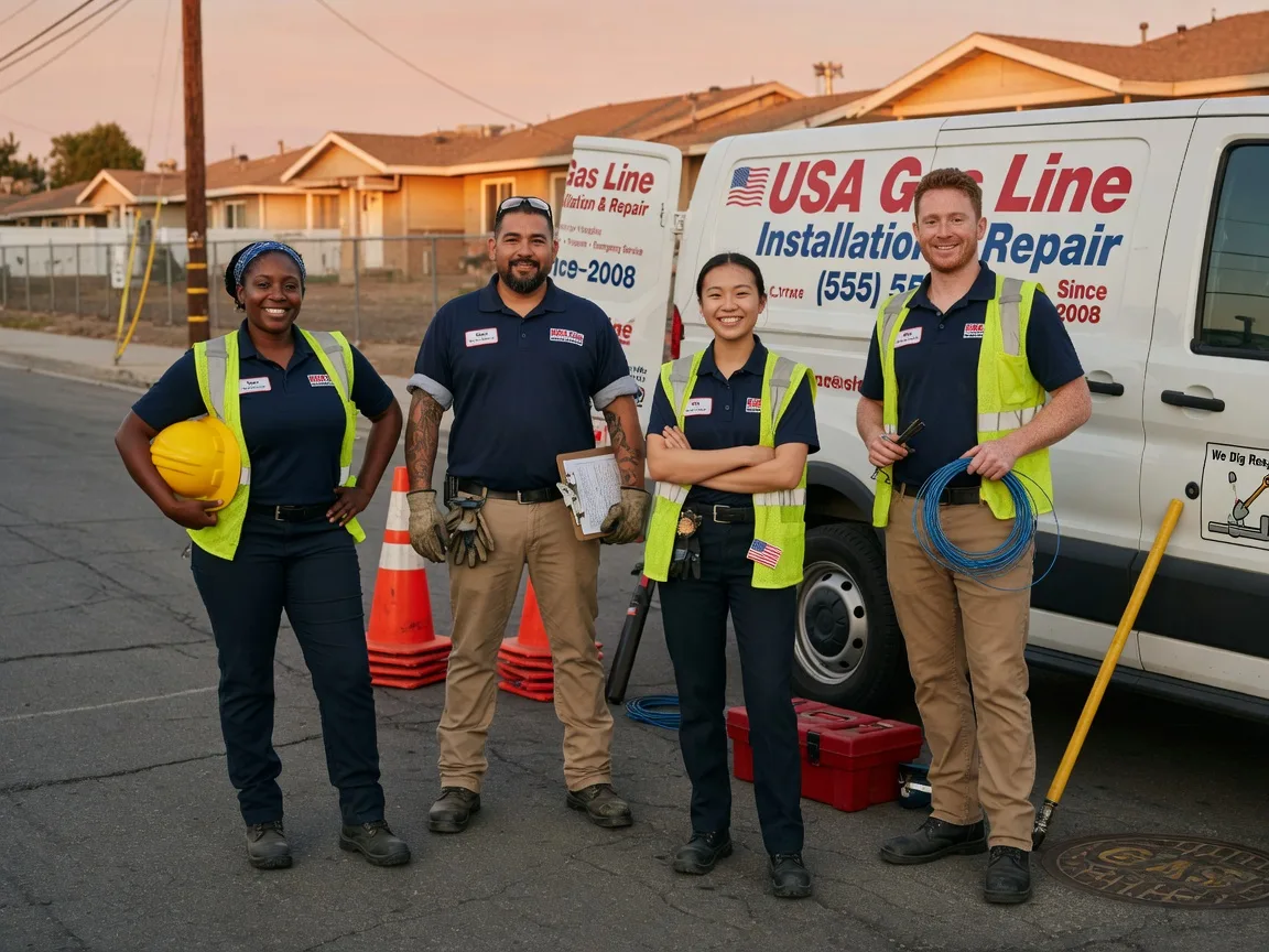 Gas Line Installation company in Sheridan, CA